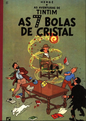 BD - TINTIM E AS 7 BOLAS DE CRISTAL