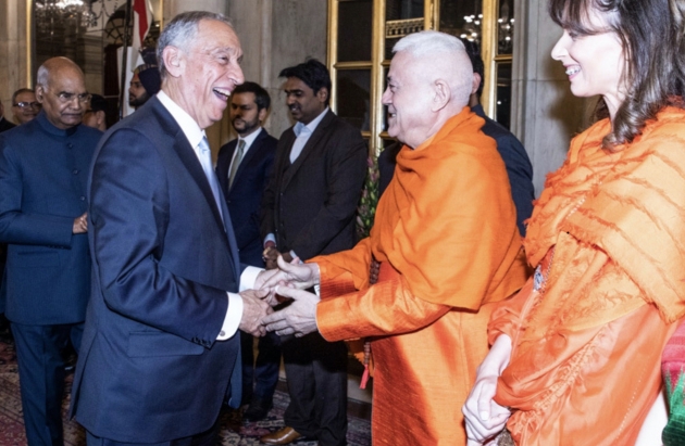 Visite d'État du Président de la Republique Portugaise en Inde