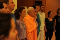 Mahá Sádhaná ministrado pelo Guru Jí durante a Bienal de Yoga Satsanga 7 - Santander, España - 2012, Maio 