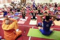 Mahá Sádhaná ministrado pelo Guru Jí durante a 2012 International Yoga Conference, Singapura - 2012, Outubro