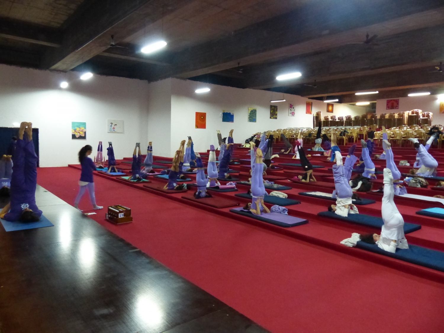 Yoga Class for Adults - Lisboa, Rádhá Krshna Temple - 2017, February, 18th